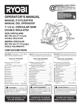 Ryobi CSB125 El manual del propietario