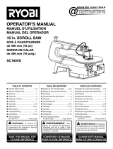 Ryobi SC165VS El manual del propietario