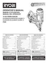 Ryobi P330-P163 El manual del propietario