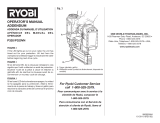 Ryobi P320VN Manual de usuario