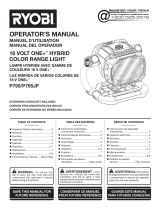 Ryobi P795 El manual del propietario