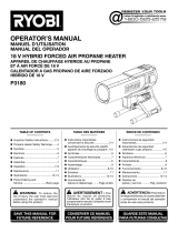 Ryobi PCL801B El manual del propietario