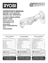Ryobi P343B-PSK005 El manual del propietario