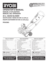 Ryobi RYAC803-S El manual del propietario