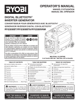 Ryobi RYI2300VNM El manual del propietario