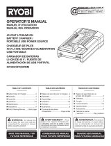 Ryobi OP403A El manual del propietario