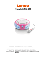Lenco SCD-650 Manual de usuario