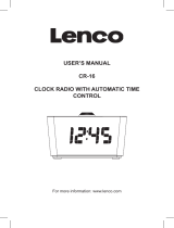 Lenco CR-16 White El manual del propietario