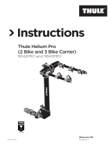 Thule Helium Pro 3 Manual de usuario