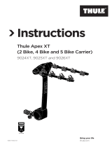 Thule Apex XT 5 Manual de usuario