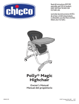 Chicco Polly® Magic Highchair El manual del propietario