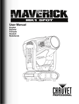 Chauvet MAVERICK MK1 SPOT Manual de usuario