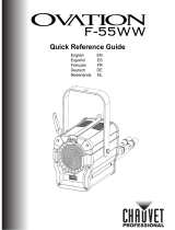 Chauvet OVATION F-55WW Guia de referencia