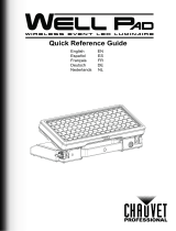 Chauvet Professional WELL Pad Guia de referencia