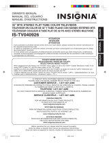 Insignia IS-TV040923 Manual de usuario