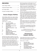 Cuisinart WAF-F20P1 El manual del propietario