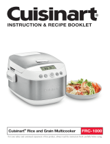Cuisinart FRC-1000 El manual del propietario