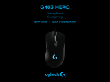 Logitech G G403 HERO Gaming Mouse Manual de usuario