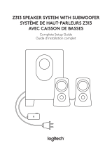 Logitech Speaker System Z313 Guía de instalación