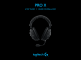 Logitech PRO X Gaming Headset Manual de usuario