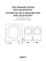 Logitech Z337 Speaker System Guía de instalación