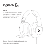 Logitech G433 Gaming Headset Manual de usuario