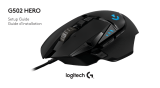 Logitech G G502 HERO Gaming Mouse Manual de usuario