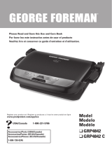 George Foreman GRP5842PQ Manual de usuario