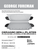 George Foreman EVOLVE GFP84PX Manual de usuario