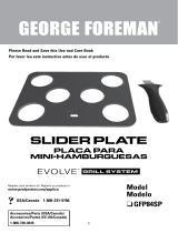George Foreman GFP84SP Guía del usuario