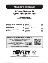 Tripp Lite 3-Phase Metered 0U Power Distribution Unit El manual del propietario