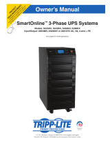 Tripp Lite 3-Phase UPS Systems El manual del propietario