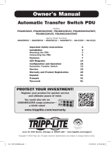Tripp Lite Automatic Transfer Switch PDU El manual del propietario