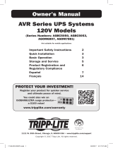 Tripp Lite AVR Series UPS El manual del propietario