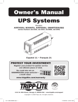 Tripp Lite BC600TU El manual del propietario