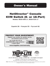 Tripp Lite B020-008-17, B020-016-17 & B022-016 KVMs El manual del propietario