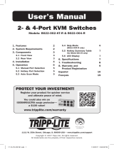 Tripp Lite B022-002-KT-R/B022-004-R KVM El manual del propietario