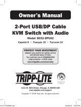 Tripp Lite B032-DPUA2 El manual del propietario