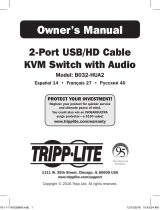 Tripp Lite B032-HUA2 El manual del propietario