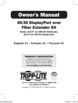 Tripp Lite B127F-1A1-MM-DD & B127F-1A1-SM-DD El manual del propietario