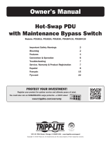 Tripp Lite Hot-Swap PDUs El manual del propietario