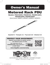 Tripp Lite Metered Rack PDU El manual del propietario
