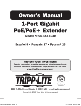 Tripp Lite NPOE-EXT-1G3 El manual del propietario