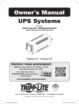 Tripp Lite OMNI700LCDT & OMNISMART500TU UPS Systems El manual del propietario