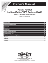 Tripp Lite Parallel PDU Kit Manual de usuario