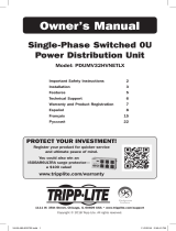 Tripp Lite PDUMV32HVNETLX El manual del propietario