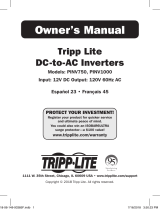 Tripp Lite PINV750 & PINV1000 El manual del propietario