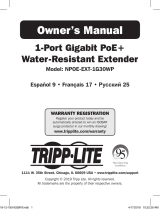 Tripp Lite POE-EXT-1G30WP El manual del propietario