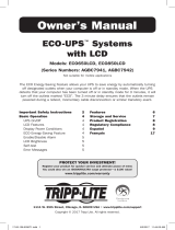 Tripp Lite Select ECOLCD UPS Systems El manual del propietario