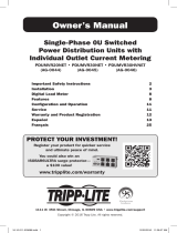 Tripp Lite Single-Phase 0U Switched Power Distribution Units El manual del propietario
